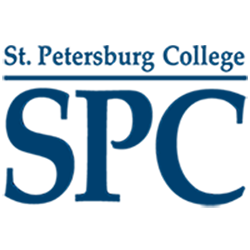 In this image is the Saint Petersburg College Logo